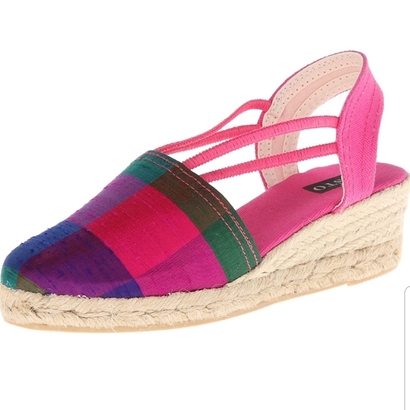 Sesto Meucci Shoes - EUC Sesto Espadrille Wedge Sandals Sz 10/11